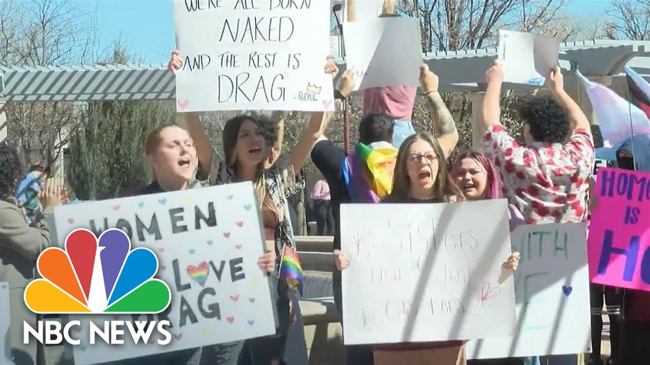 West Texas A&M students protest drag show cancellation
