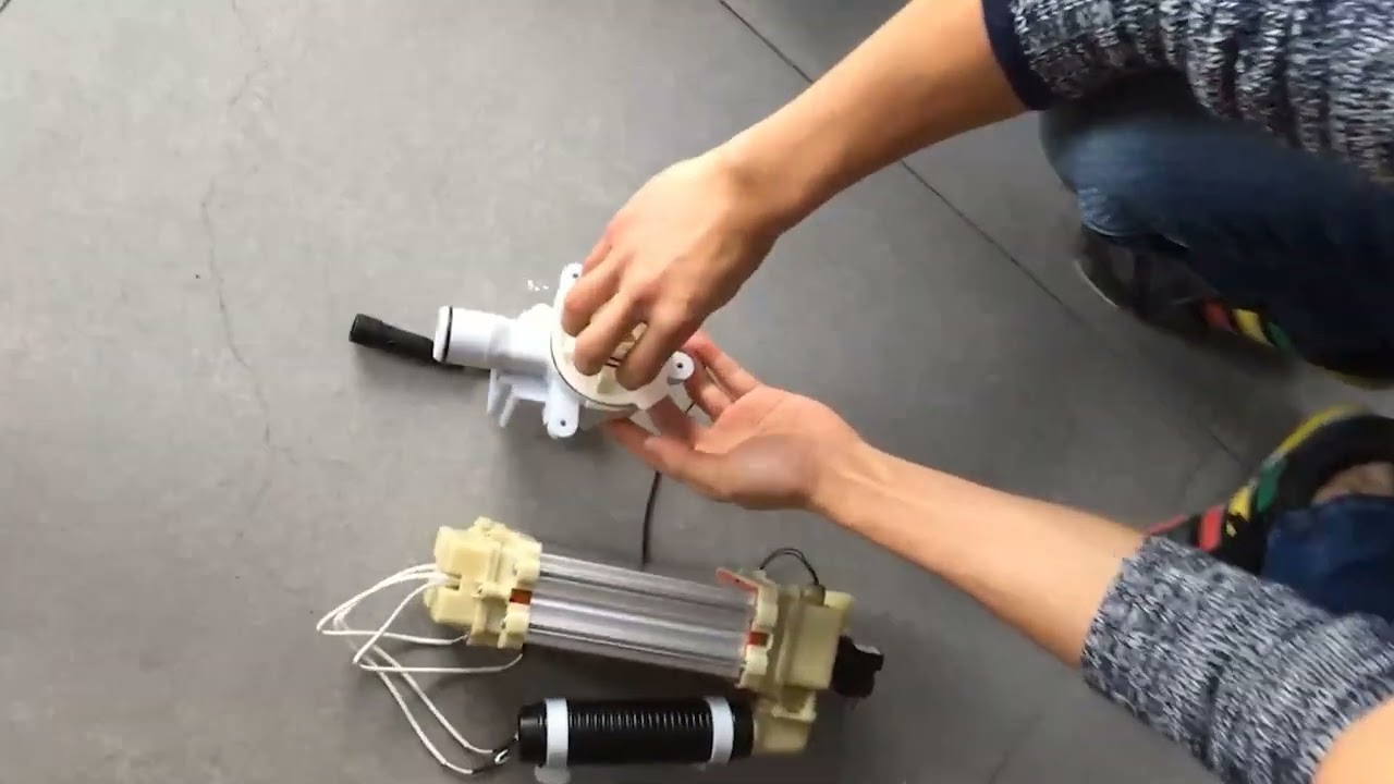 SPA with External Pump - Replace filter rotor