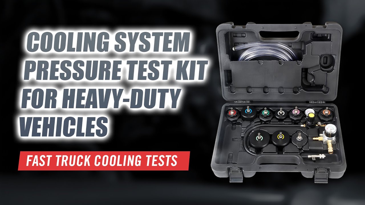 Heavy Goods Commercial Vehicle Cooling System Vacuum Refill and Pressure Test Kit