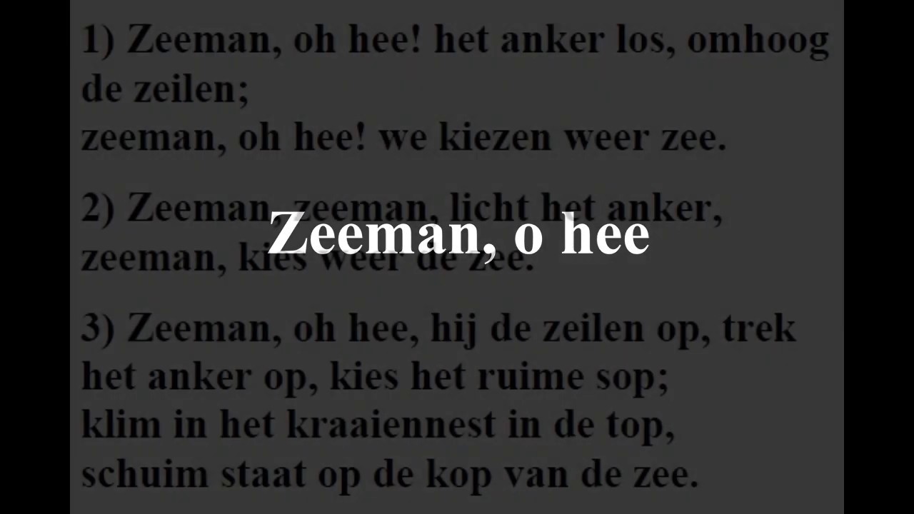 Zeeman, o hee