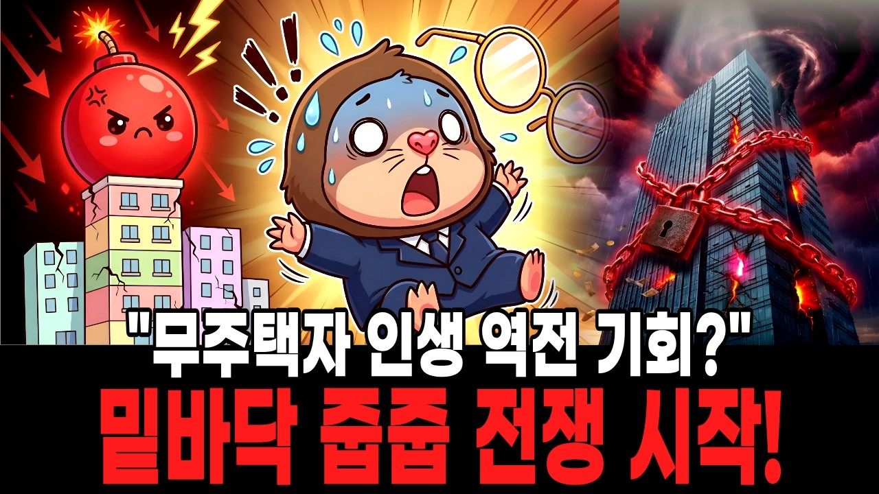 다주택자 사망선고...부동산 지옥문 열렸다!? 정부가 숨겨놓은 4가지 탈출구, 모르면 돈 날립니다.. 