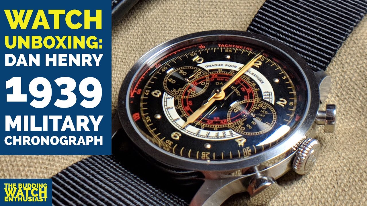 Dan Henry 1939 Watch Unboxing (My Wife's First Watch Purchase!)