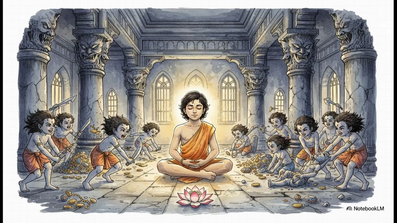 Śrīmad Bhāgavatam 07 04  _ Hiraṇyakaśipu rettegésben tartja az univerzumot