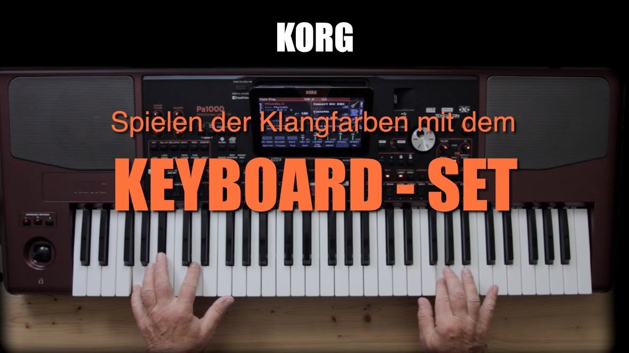 KORG PA1000 - Keyboard Set #16