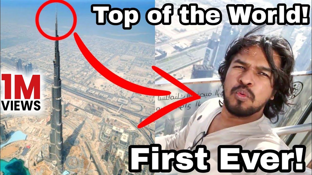 FIRST EVER: Top of World's Tallest Building! | Madan Gowri | MG