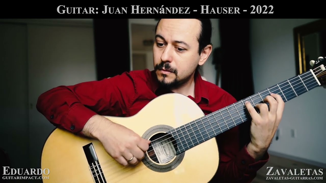 2022 Juan Hernandez, Hauser Model Concert Classical Guitar