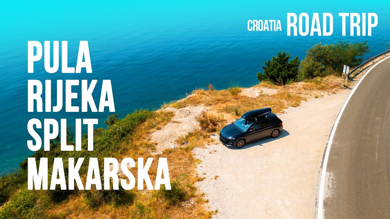 Прекрасная Хорватия: Адриатическое шоссе (D8) - От Пулы до Мака́рской