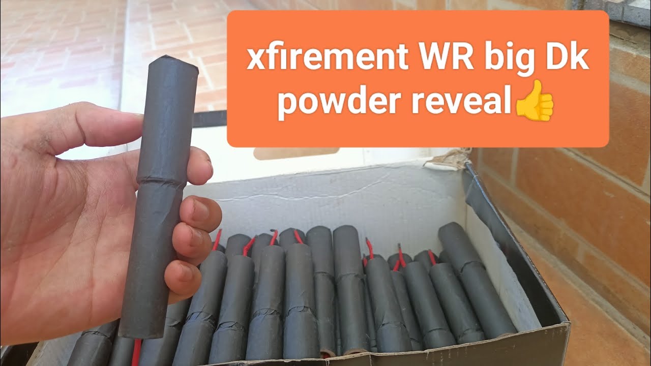 xfirement Whistling Rocket Big DK. powder reveal.