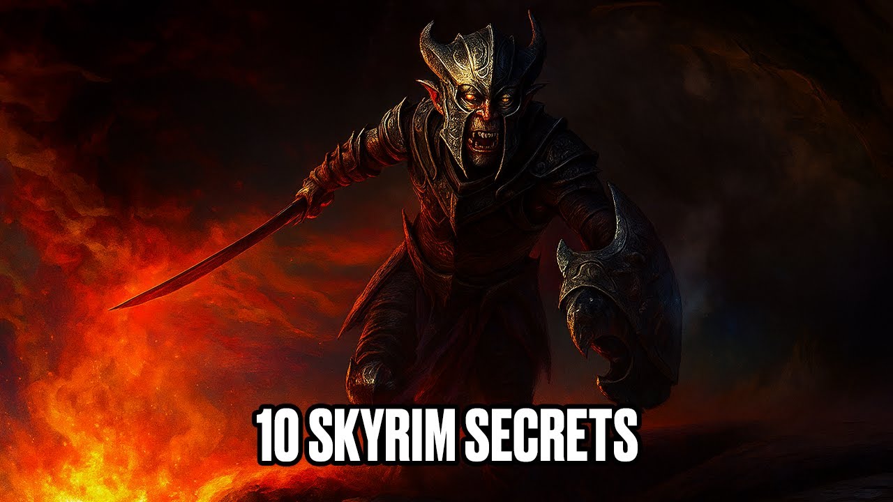 10 Secrets and Easter Eggs in Skyrim You Definitely Missed!