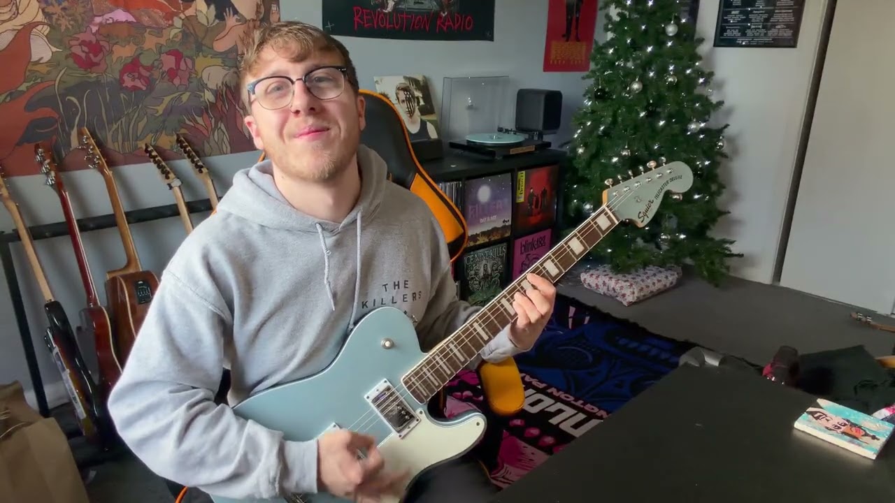 The Killers // Don't Shoot Me Santa // Guitar Cover