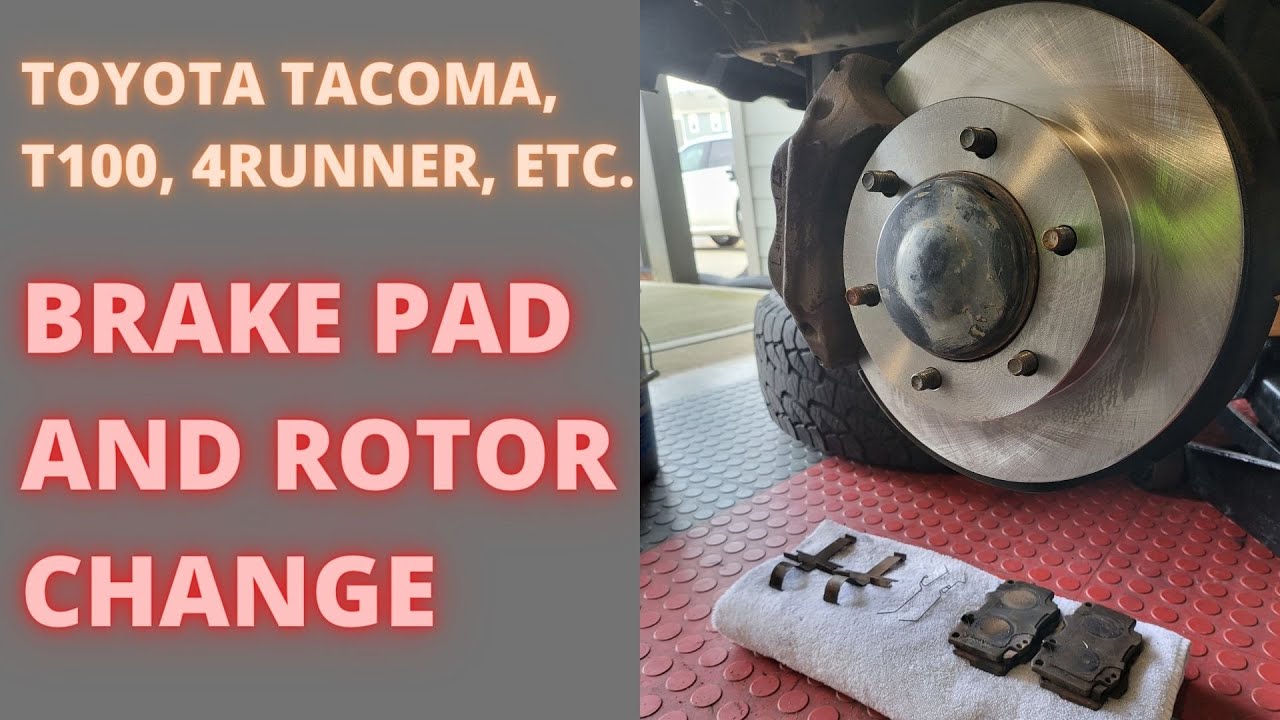 Замена тормозных колодок и ротора | Tacoma 4Runner T100 Tundra