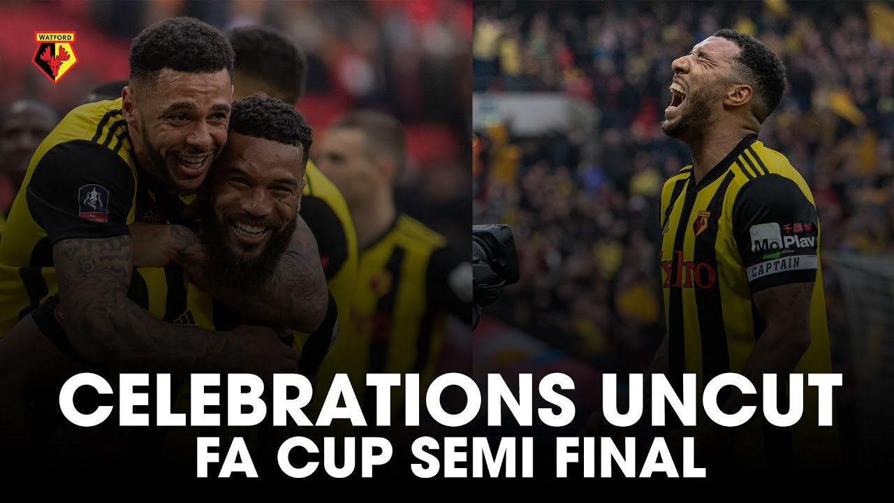 CELEBRATIONS UNCUT | WATFORD ARE IN THE FA CUP FINAL 🏆