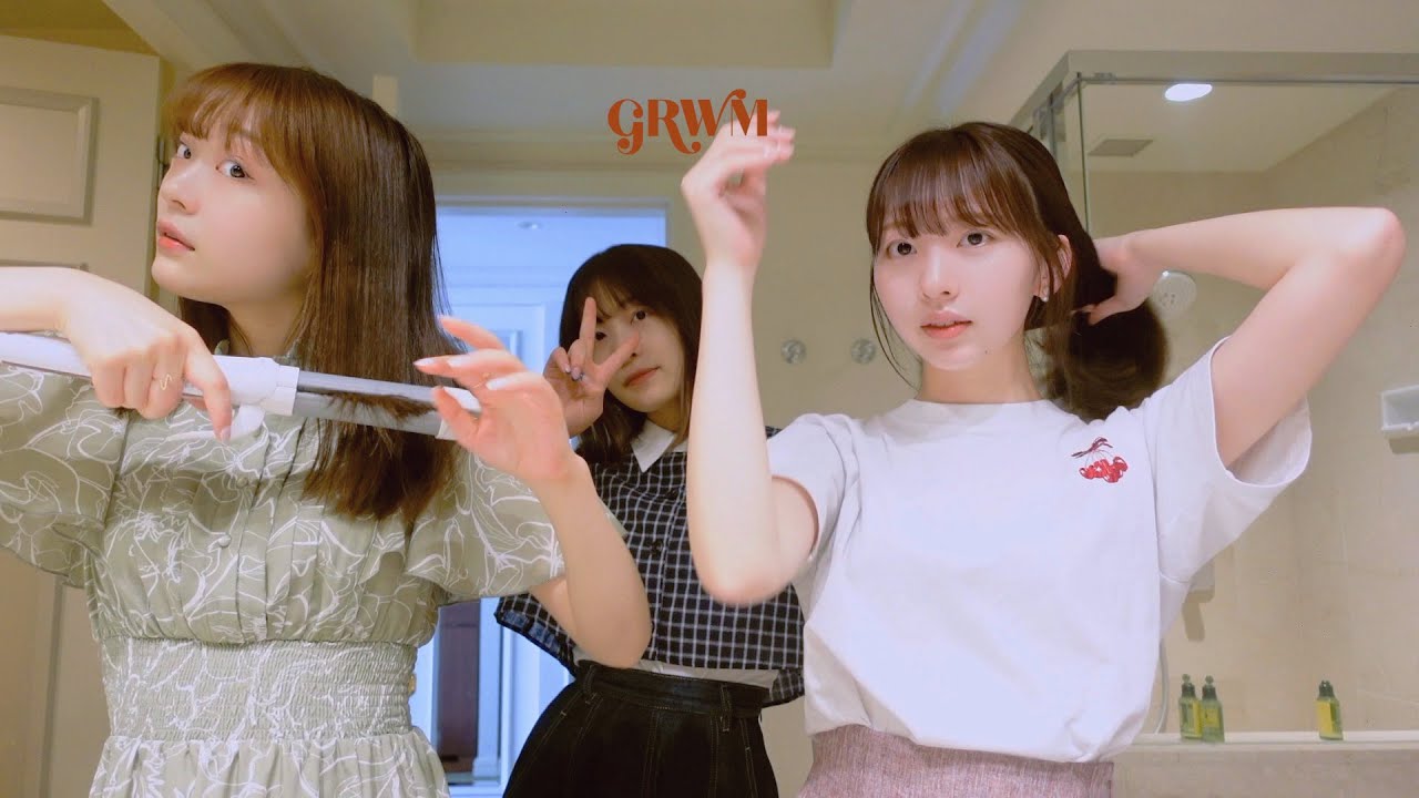 眠いしメイクめんどくさいけど気合入れてホテルでだらだらGRWM🌼🌥