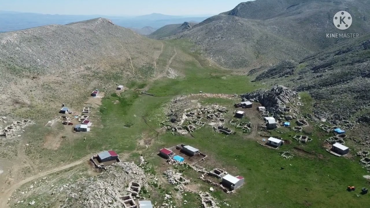 dadaloğlu  kasabası ( üç çeşme  yaylası ) drone)