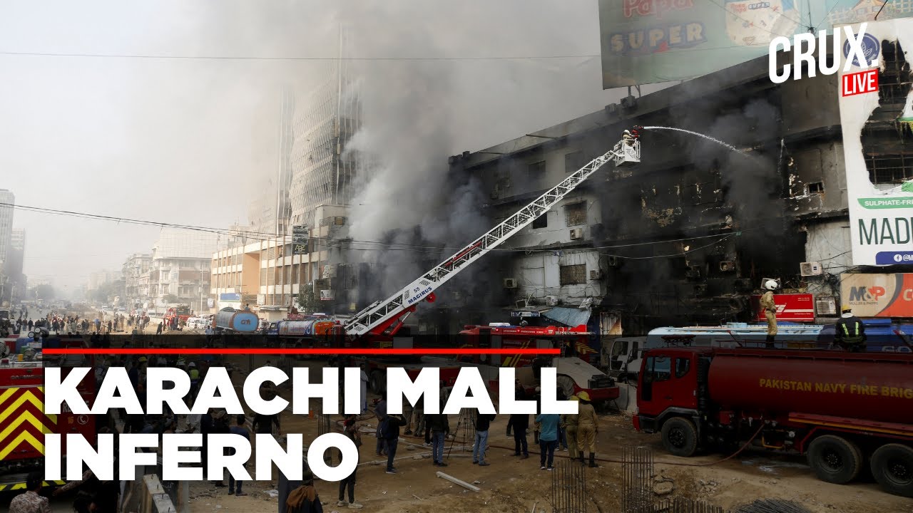 Pakistan LIVE | Rescue Operation Underway At Karachi Mall After Fire Leaves 14 Dead, Dozens Missing