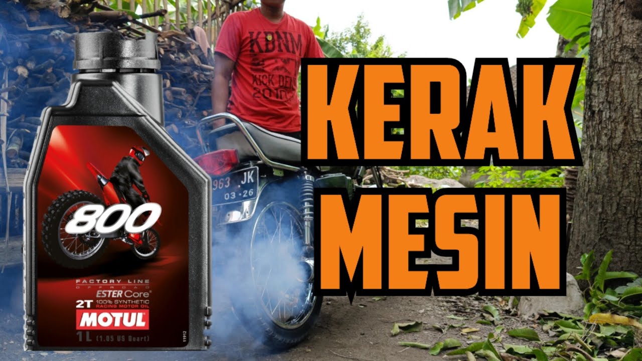 MOTUL 800 OFF ROAD 2T - Kerak mesin oli samping Motul 800 2T