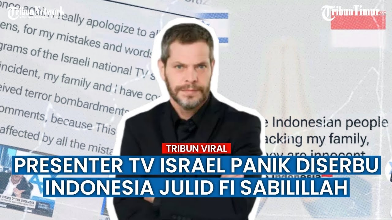Presenter TV Israel Shai Golden Kena Mental Diserang Netijen Indonesia