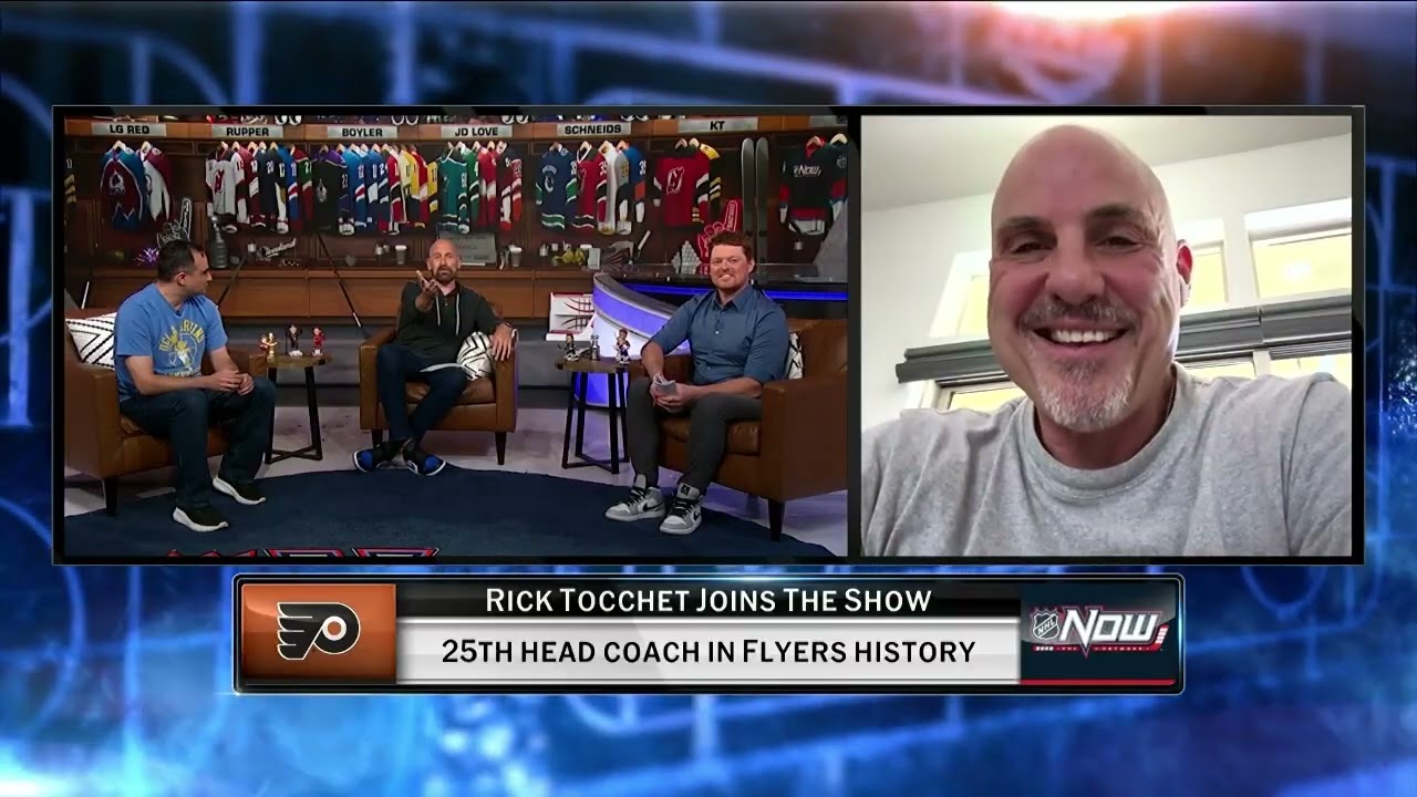 New Flyers Head Coach Rick Tocchet joins NHL Now