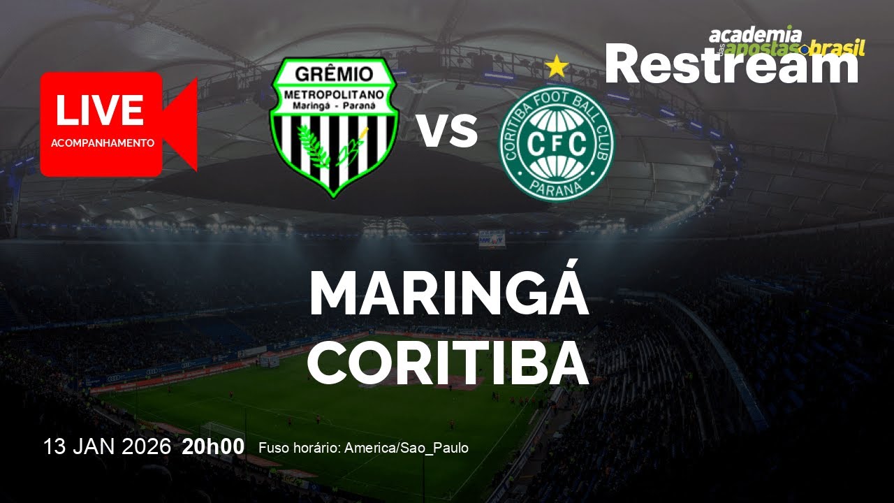 React  Maringá X Coritiba 13/01