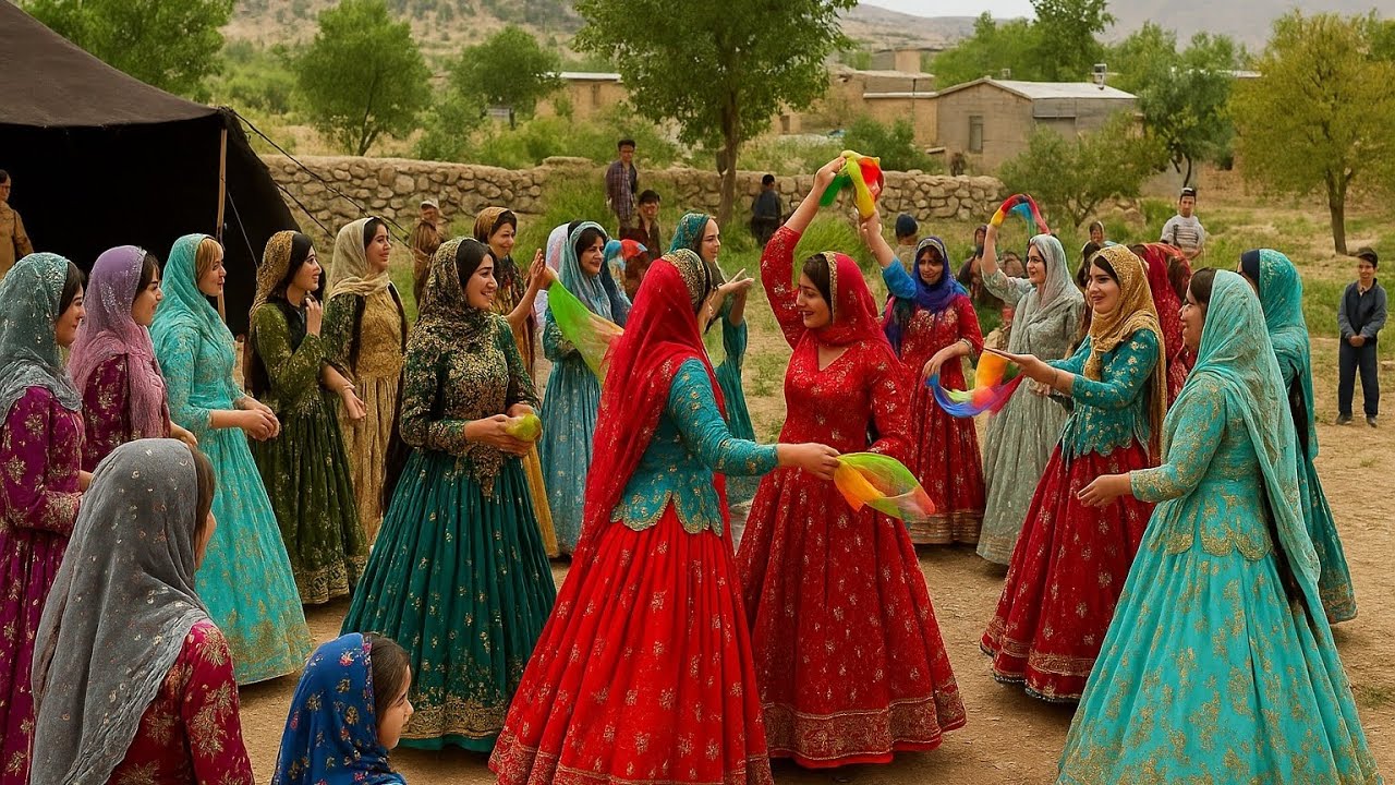 🎉 Traditional Wedding in Rural Fars عروسی سنتی دردل طبیعت استان فارس