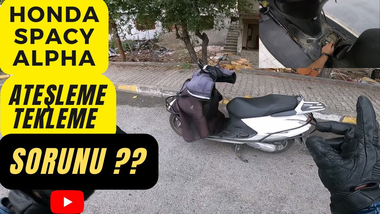 HONDA  SPACY  ALPHA- ELEKTİRİK  |  KESME -SORUNU ? ( VLOG TAMİR BAKIM )