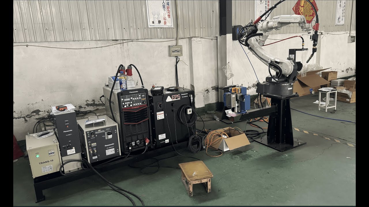 13-Panasonic TM1800G4 welding robot with high voltage contact sensor function for Full circle