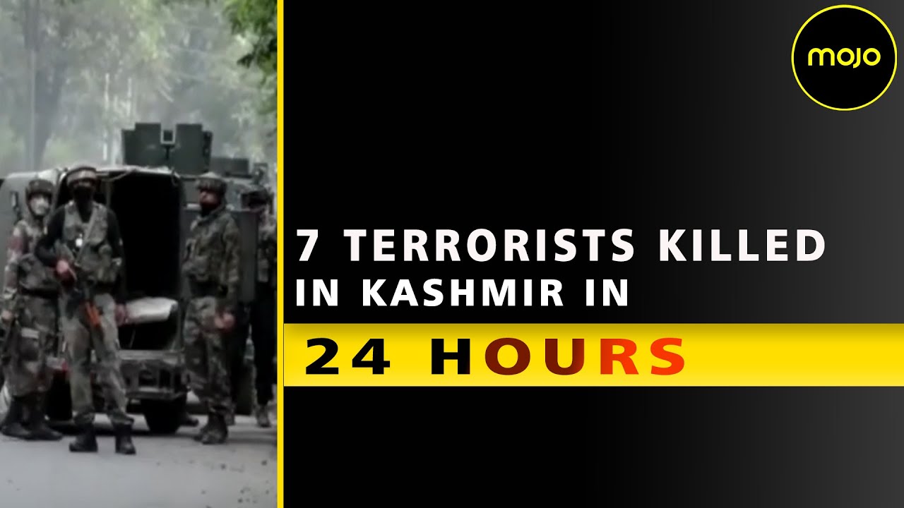7 Terrorists Killed In Kashmir In 24 Hours