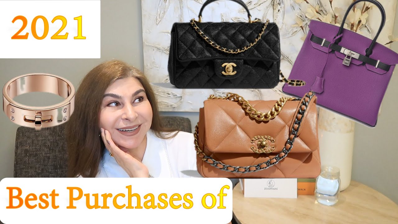Best Purchases 2021 | Hermes Birkin | Chanel Mini Top Handle | Chanel 19 Caramel | Hermes Kelly Ring