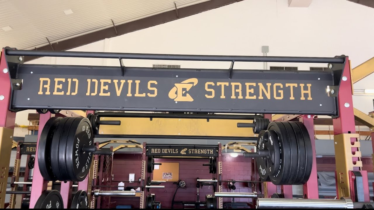 Eureka College Football Off Season Workout || Push Day Addition