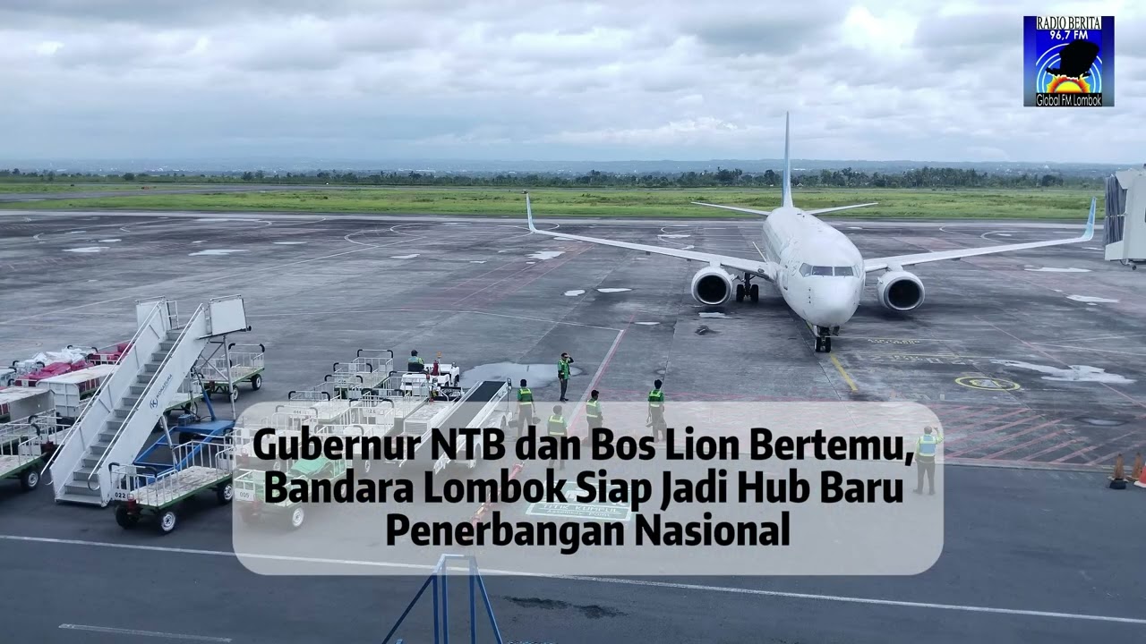 Gubernur NTB dan Bos Lion Bertemu, Bandara Lombok Siap Jadi Hub Baru Penerbangan Nasional