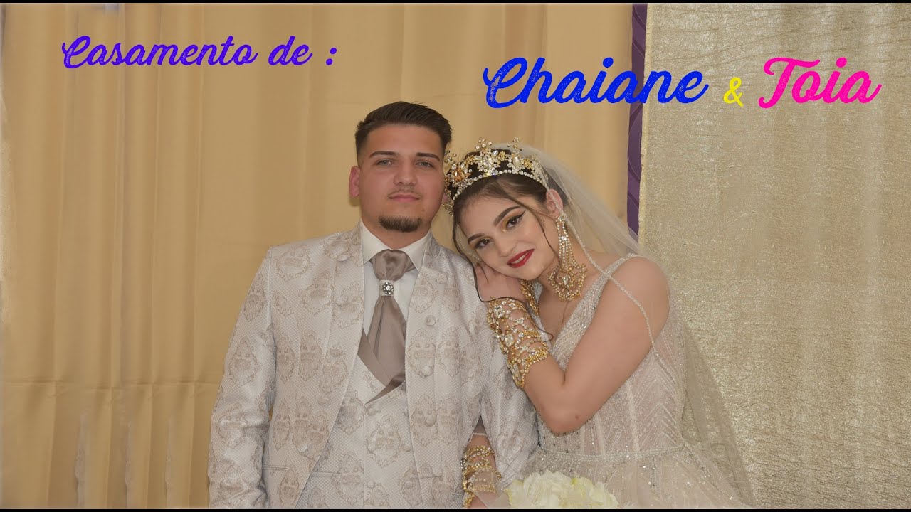 CASAMENTO de  -  CHAIANE &  TOIA  - Filho do Chumbo e  Carina - Filha do Lúcio e Toia