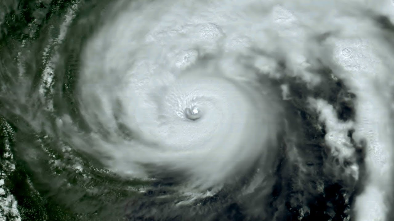 Flying into the Eye of Hurricane Harvey | Earth From Space: Web Exclusives | BBC Earth Explore