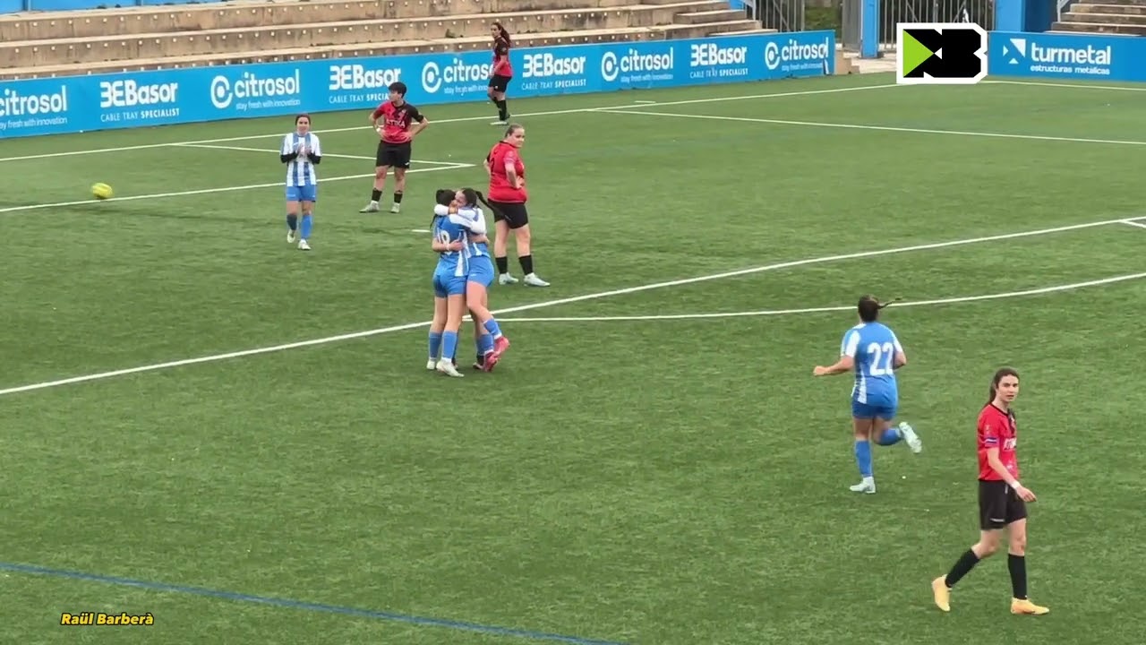 Goles CF Gandia - CDSB Ontinyent | 1ª Regional Valenta | 25/26 | FutFemRegional