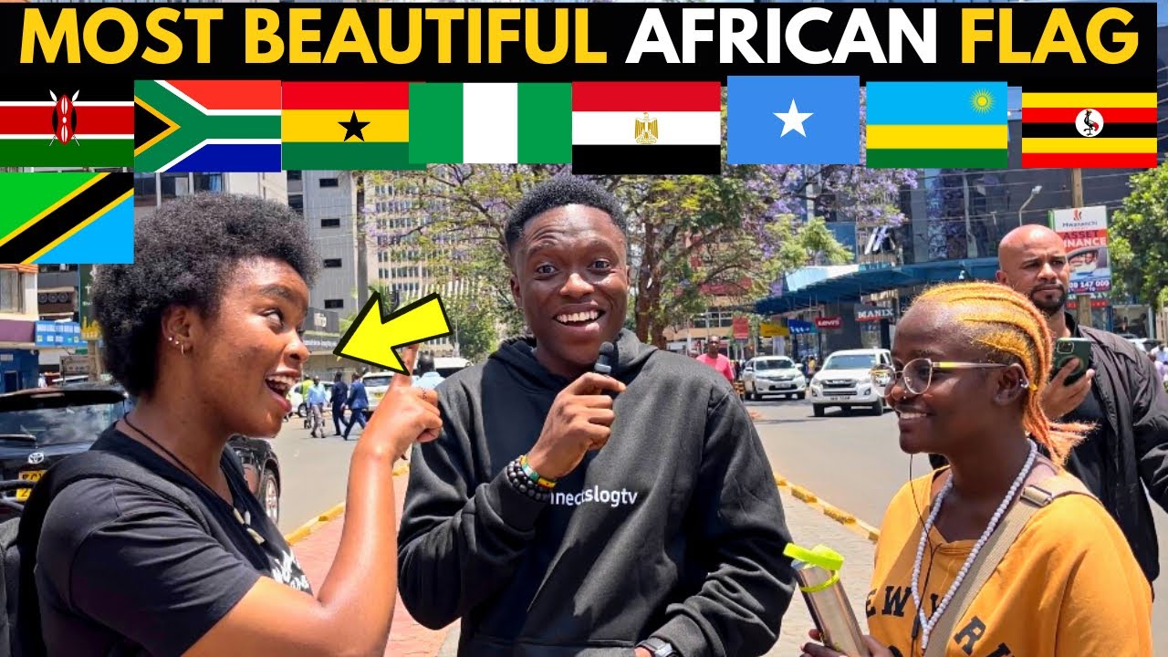Which African Country has the Most Beautiful Flag ? Asking Kenyans 🇰🇪