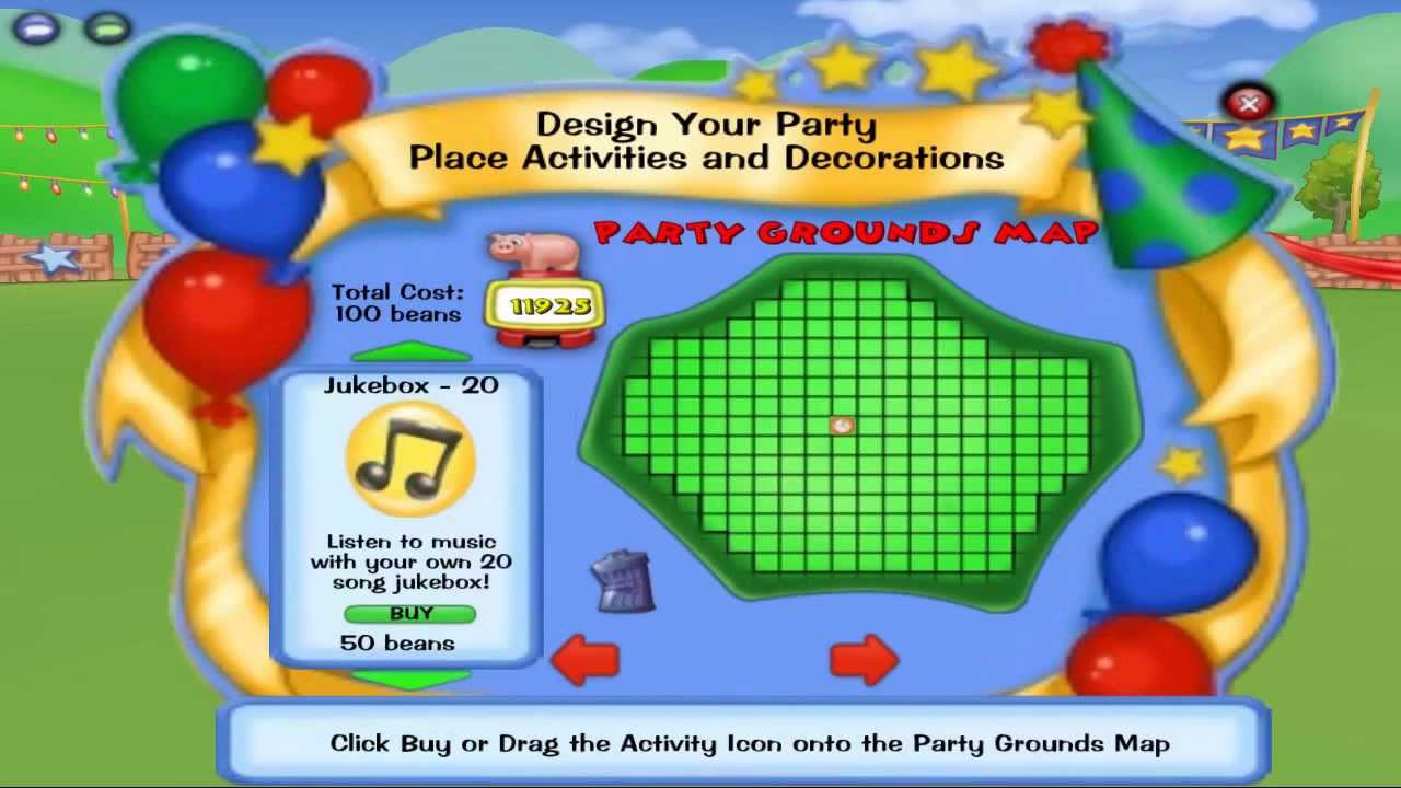 Toontown - Party Planning