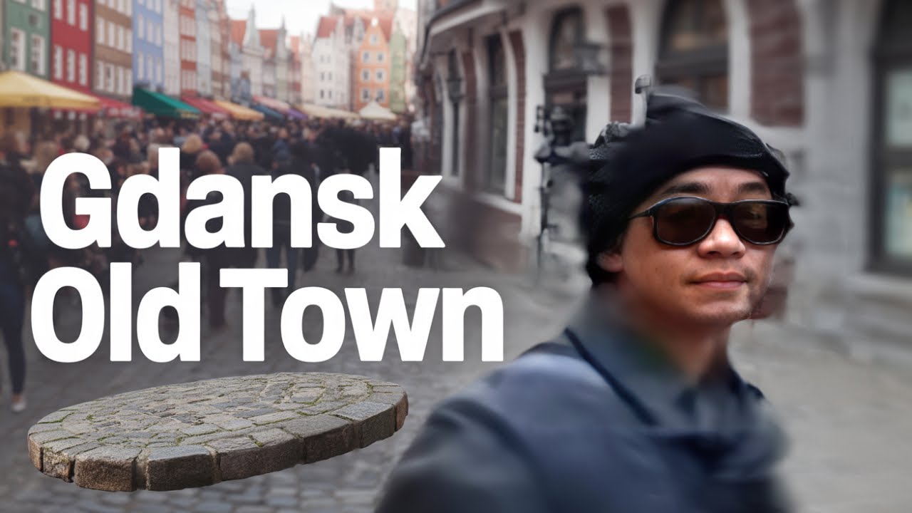 360 Video pt 9 Walking Tour of Old Town Gdansk Poland 2025