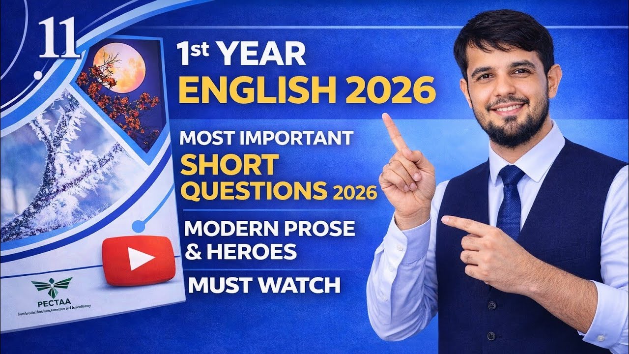 11Th Class English Most Important Questions 2026 | Important Questions 11 English| 11 English 2026 