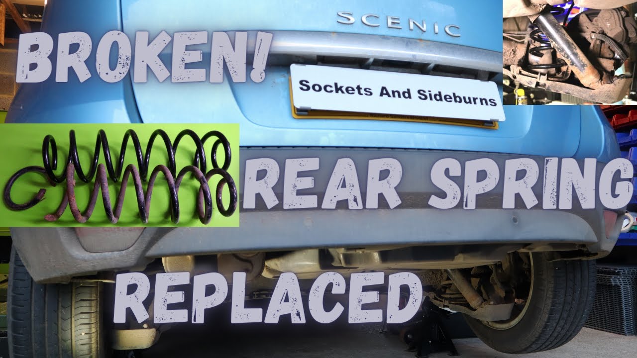Renault Scenic 3 Rear Coil Spring Replacement