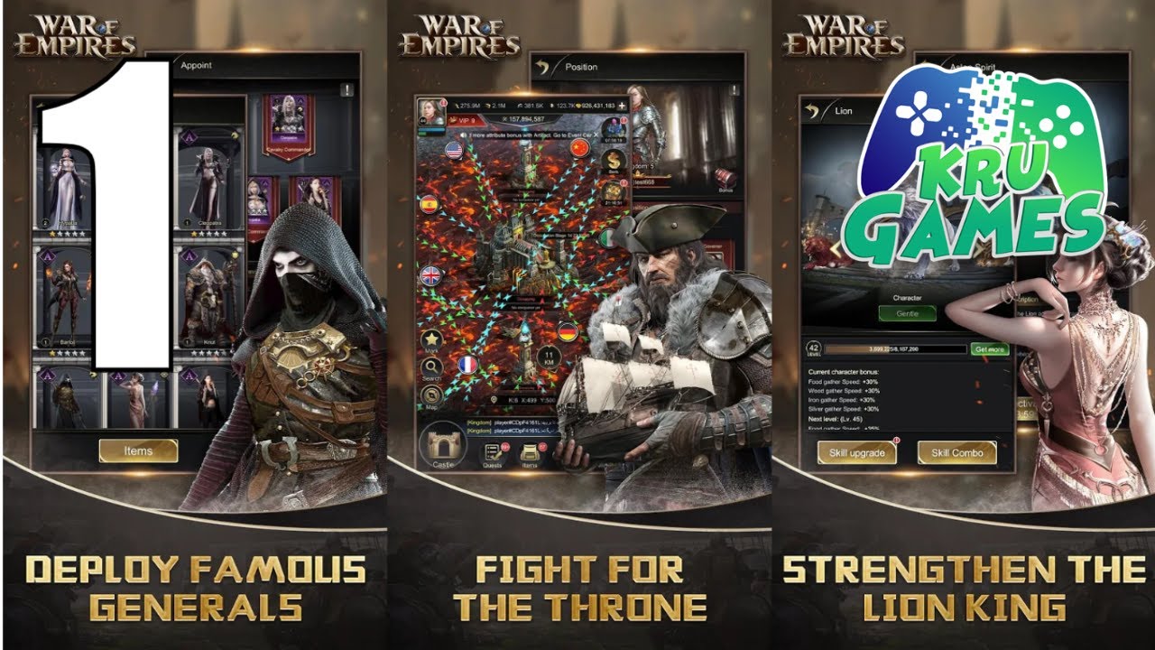 War of Empires - All New Age of Empires Gameplay Walkthrough #1 (Android, IOS)
