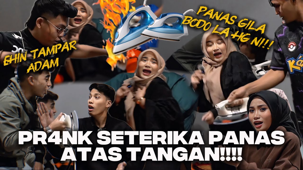 PR4NK PALING BAHAY4 !! SETERIKA PANAS SAMPAI EHIN TAMPAR