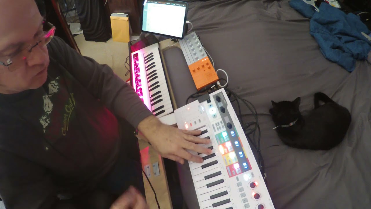SeqTrak KeyStep Reface Music Station