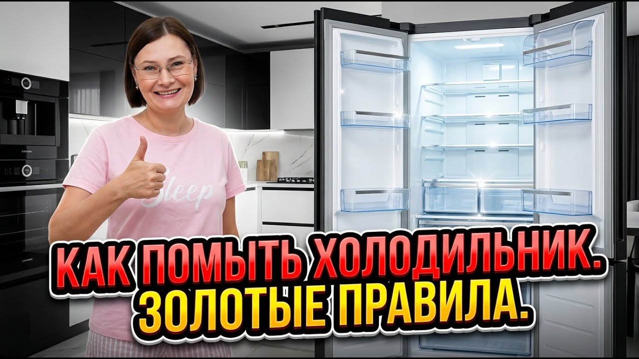 Как правильно мыть холодильник, убрать запахи, отбелить пластик и сделать, чтобы он меньше пачкался