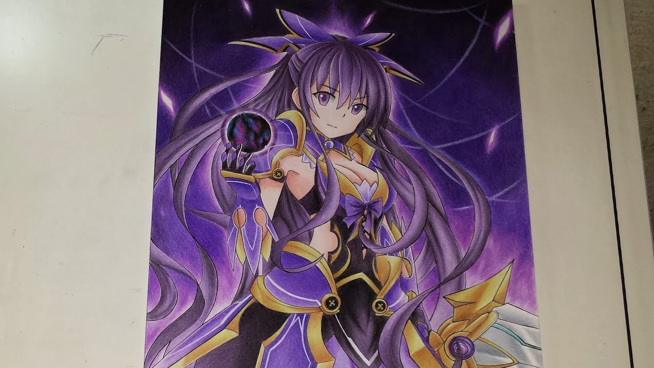 Speed Drawing Tohka Yatogami (Date A Live)