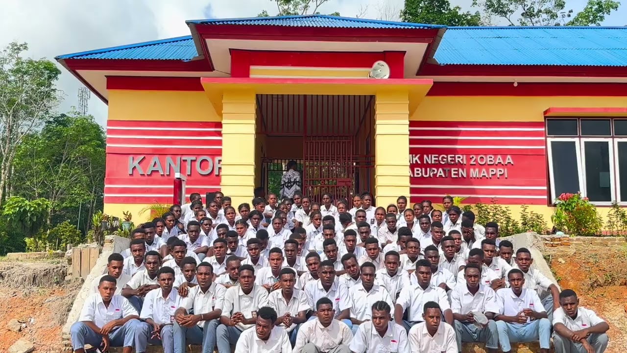 HUT PGRI 2025 SMK Negeri 2 Bisnis dan Manajemen Mappi #pgri #hutpgri