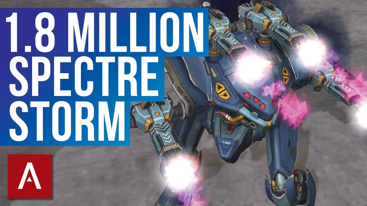 War Robots: Storm Gameplay | 1.8 MILLION with Spectre Storm MK2