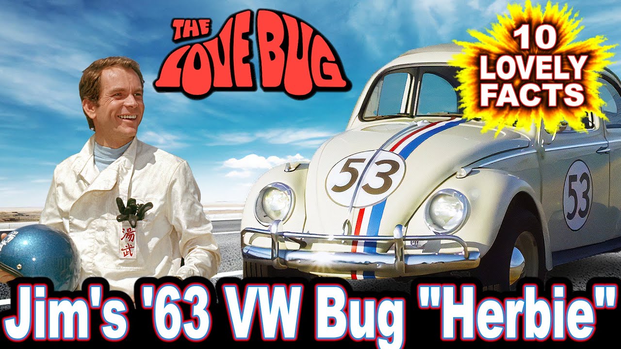 10 интересных фактов о VW Bug «Herbie» 1963 года Джима — The Love Bug