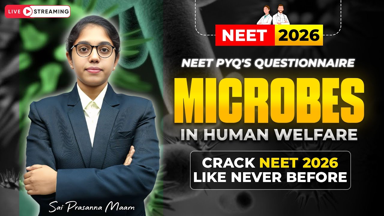 Microbes in Human Welfare Explained | NEET PYQ Discussion | NEET World