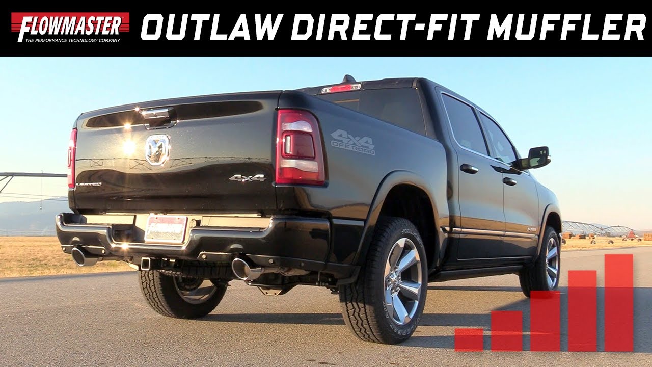 2019*-20 RAM 1500 5.7L Hemi - глушитель Flowmaster Outlaw Direct-Fit 817846
