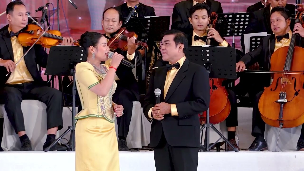 បទ ស្នេហ៍ឆ្លងវេហា ច្រៀងដោយ លោក ខៀវ សំអឿន និង អ្នកនាង ចំរើន ចរិយា | ក្រុមតន្រ្តីវង់ធំ ចេវ Musicband