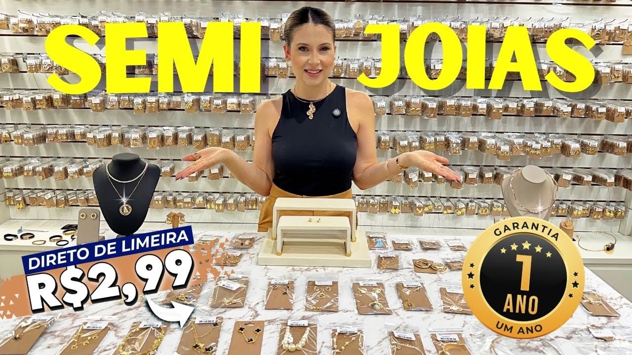 SEMIJOIAS NO ATACADO | A MAIOR FÁBRICA DE LIMEIRA SP DESCUBRA DISTRIBUIDORA SEMIJOIAS PARA REVENDA